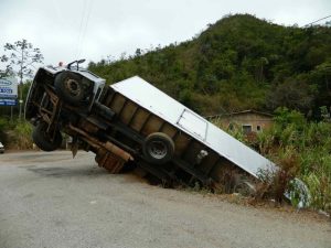 serious truck accident